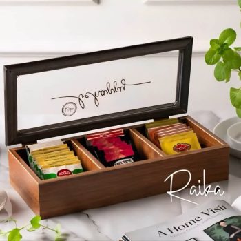 باکس پذیرایی چوبی اصلی لیبل دار W 445