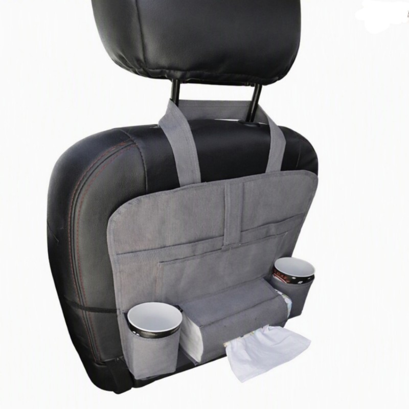Car Seat-Back Organizer (Grey, Model 8160) کیف پشت صندلی خودرو کد 8160 طوسی