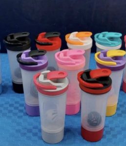 قمقمه شیکر پاستیلی همزن دار کد X9010