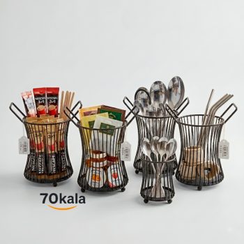 جا قاشقی میله ای کلاسیک کد W1109