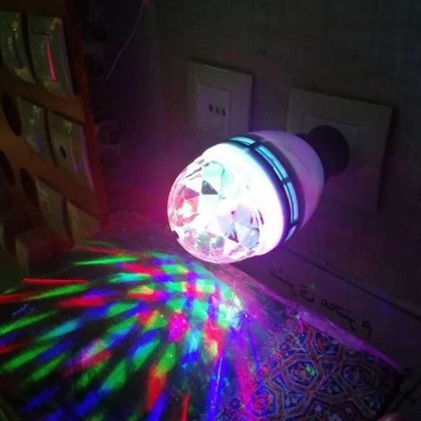 لامپ رقص نور چرخشی B294