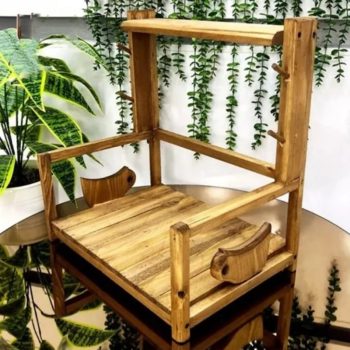 استند پاسماوری آویزدار چوبی F3880