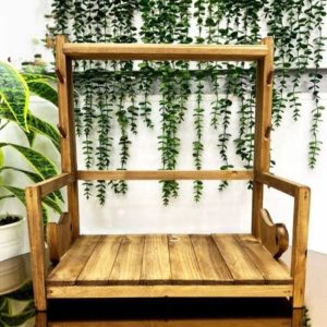 استند پاسماوری آویزدار چوبی F3880