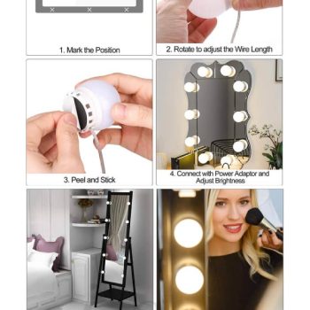 ریسه لامپ دور آینه LED کلاسیک