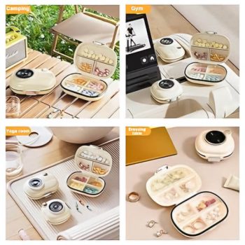 ظرف دارو روزانه 4 قسمته L645