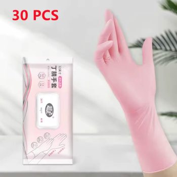 دستکش نظافت لاتکس بادوام 30 PCS