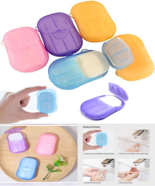 صابون ورقه ای همراه کد 901V