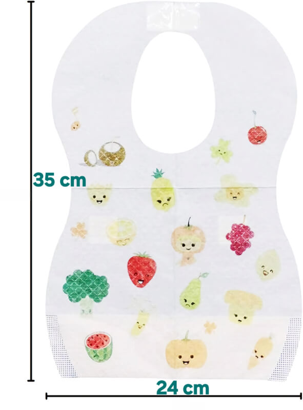 Baby and child apron with pockets M302 پیش بند نوزاد و کودک جیب دار M302