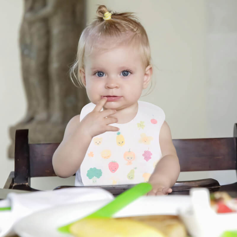 Baby and child apron with pockets M3023 پیش بند نوزاد و کودک جیب دار M302