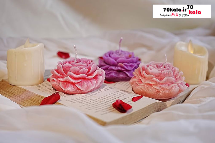 شمع های دست ساز لاکچری