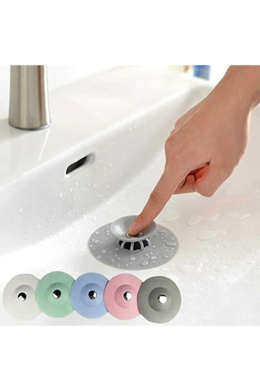 Anti-clogging, odor and insect-proof silicone cap درپوش سیلیکونی ضد گرفتگی، بو و حشرات