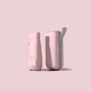 چتر جیبی کم جا با کیف مقاوم T5