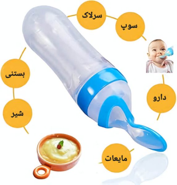 سرلاک خوری قاشق سیلیکونی Y864