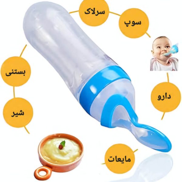 سرلاک خوری قاشق سیلیکونی Y864