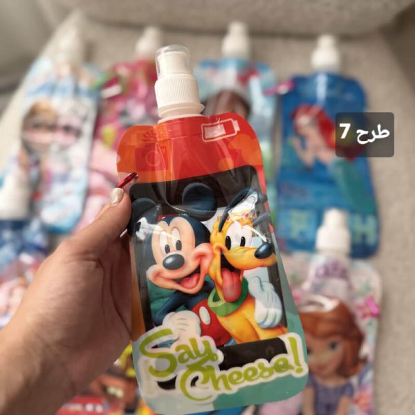 قمقمه تاشو کودک آویز D564