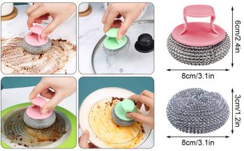 پک سیم ظرفشویی دسته دار E303 - Image 4