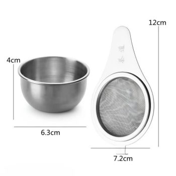 چای صاف کن استیل پایه دار Q824