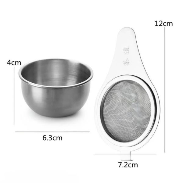 چای صاف کن استیل پایه دار Q824