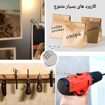 آهنربا نئودیمیوم پرکاربرد A206