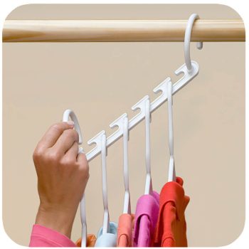 رخت آویز جادویی واندر هنگر پلاستیکی G443