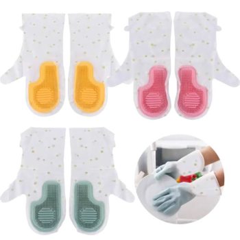 دستکش سیلیکونی شستشو چندمنظوره Y90