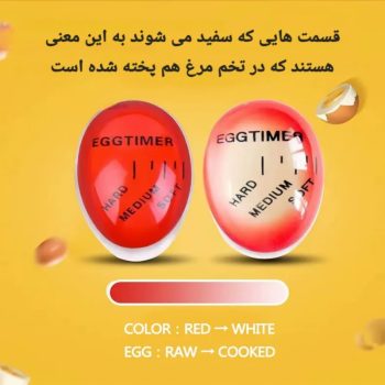 زمان سنج میزان پخت تخم مرغ ET31