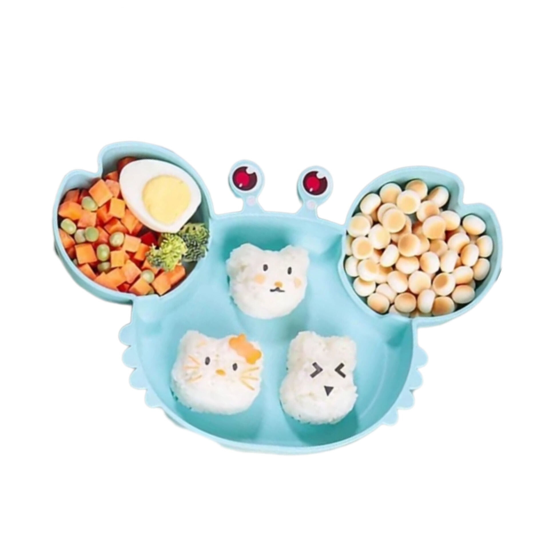 Crab-Design Snack Container for Kids (Code 11) (5) ظرف تنقلات کودک طرح خرچنگ کد11