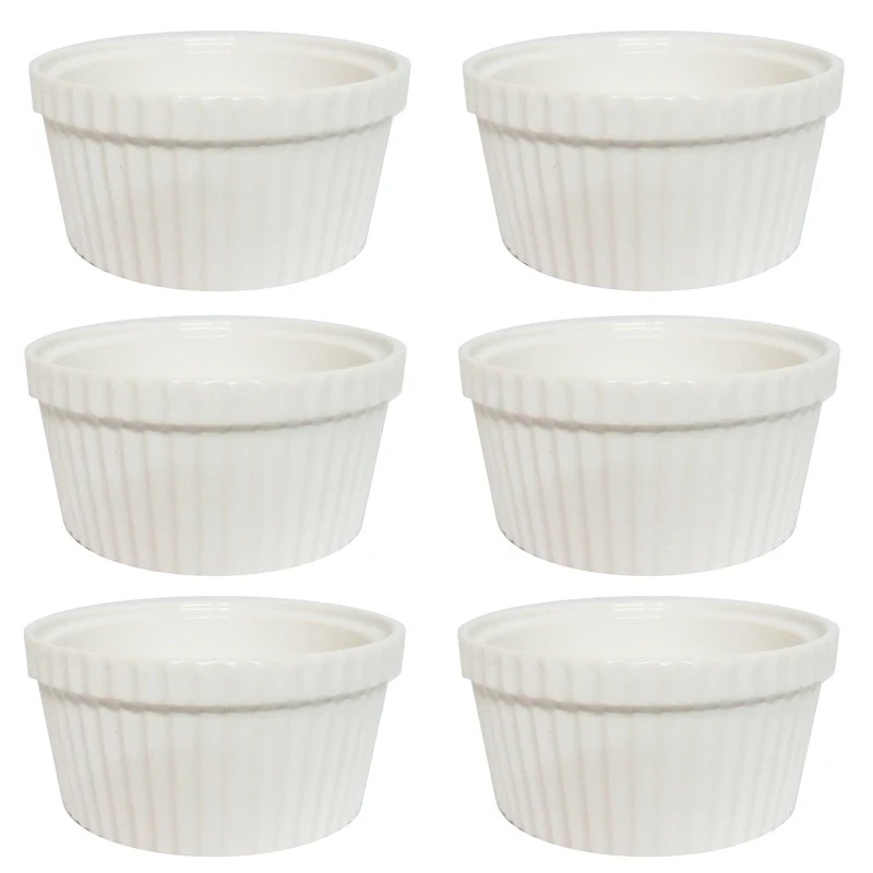 Cupcake-Design Ceramic Bowl Set UD6 (1) ست پیاله سرامیکی طرح کاپ کیک UD6