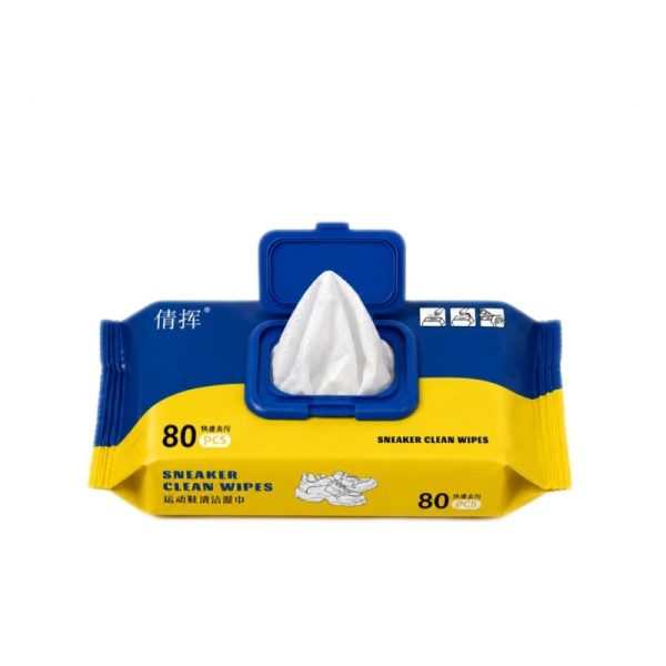 دستمال مرطوب کفش ضد آلودگی 80pc