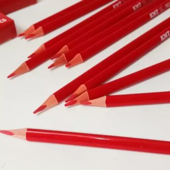 مداد سیاه رنگین کمانی و مداد قرمز KMT PEN
