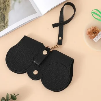 کیف چرمی نگهدارنده عینک ضد خش W8
