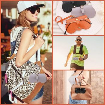 کیف چرمی نگهدارنده عینک ضد خش W8