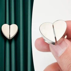 گیره مغناطیسی نگهدارنده پرده طرح قلب H6
