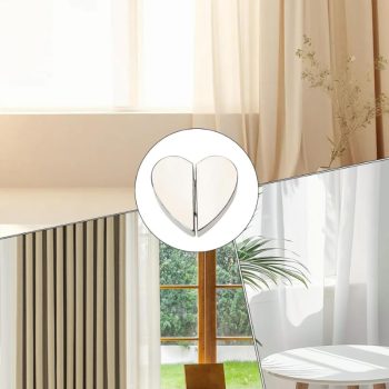 گیره مغناطیسی نگهدارنده پرده طرح قلب H6