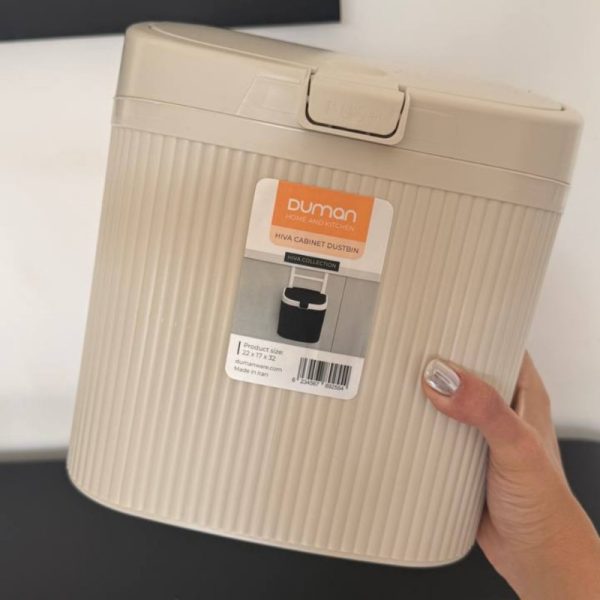 سطل زباله کابینتی آویز دار مدل DUMAN