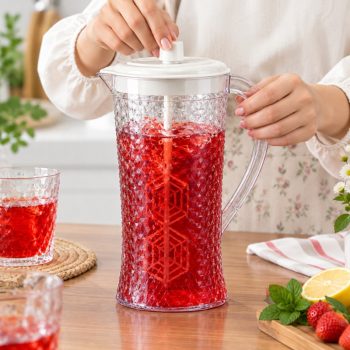 پارچ همزن دار با بدنه پولکی R91
