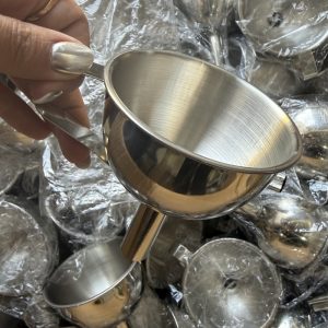 قیف آشپزخانه استیل صافی دار T4