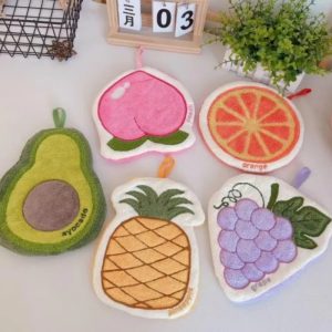 دستگیره حوله ای آشپزخانه فانتزی طرح میوه